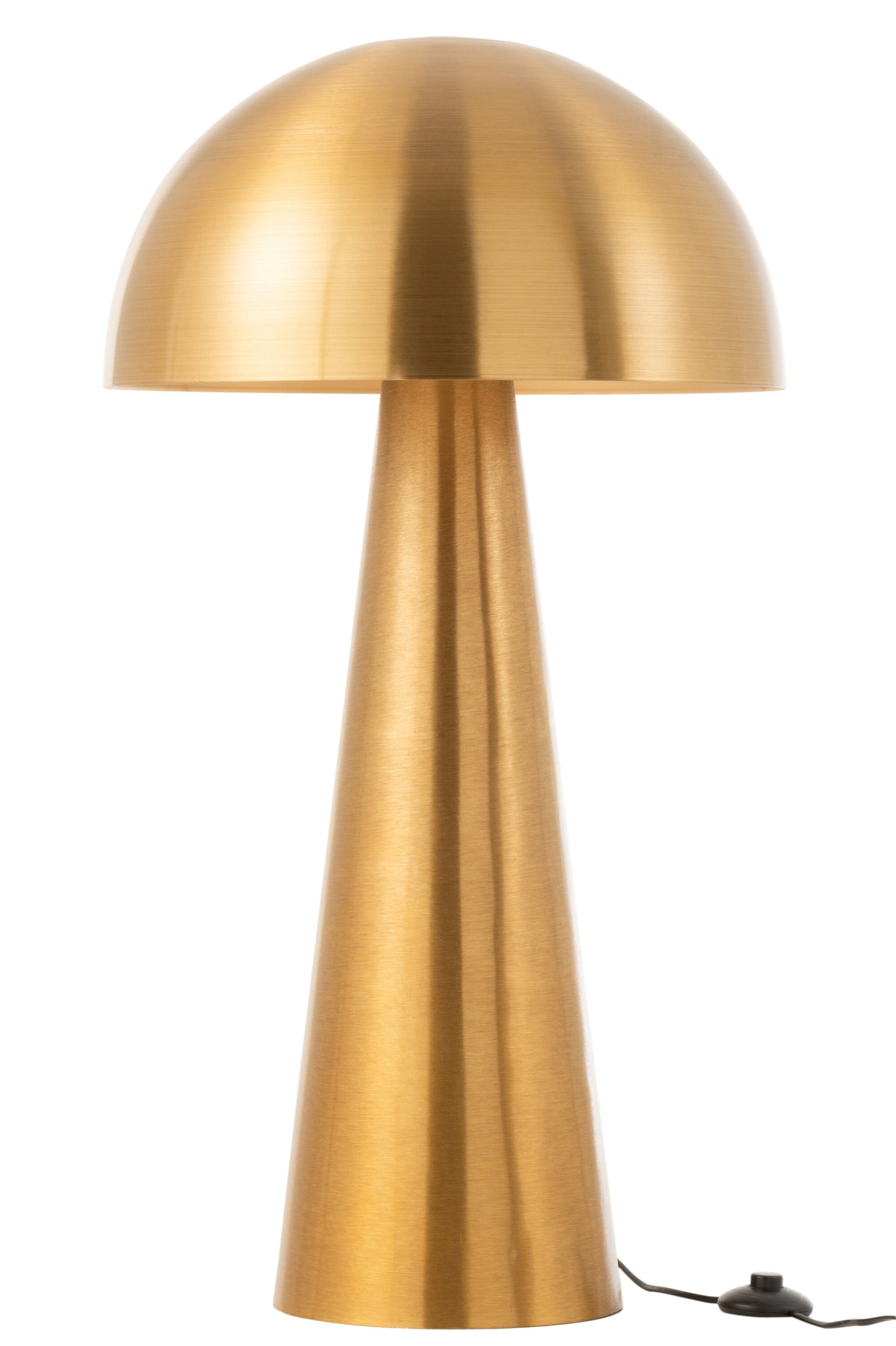 Lamp Paddenstoel Metaal Mat Goud Extra Large