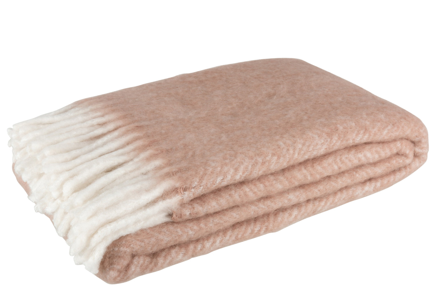 Plaid Alpha Acryl/Wol Roze/Wit