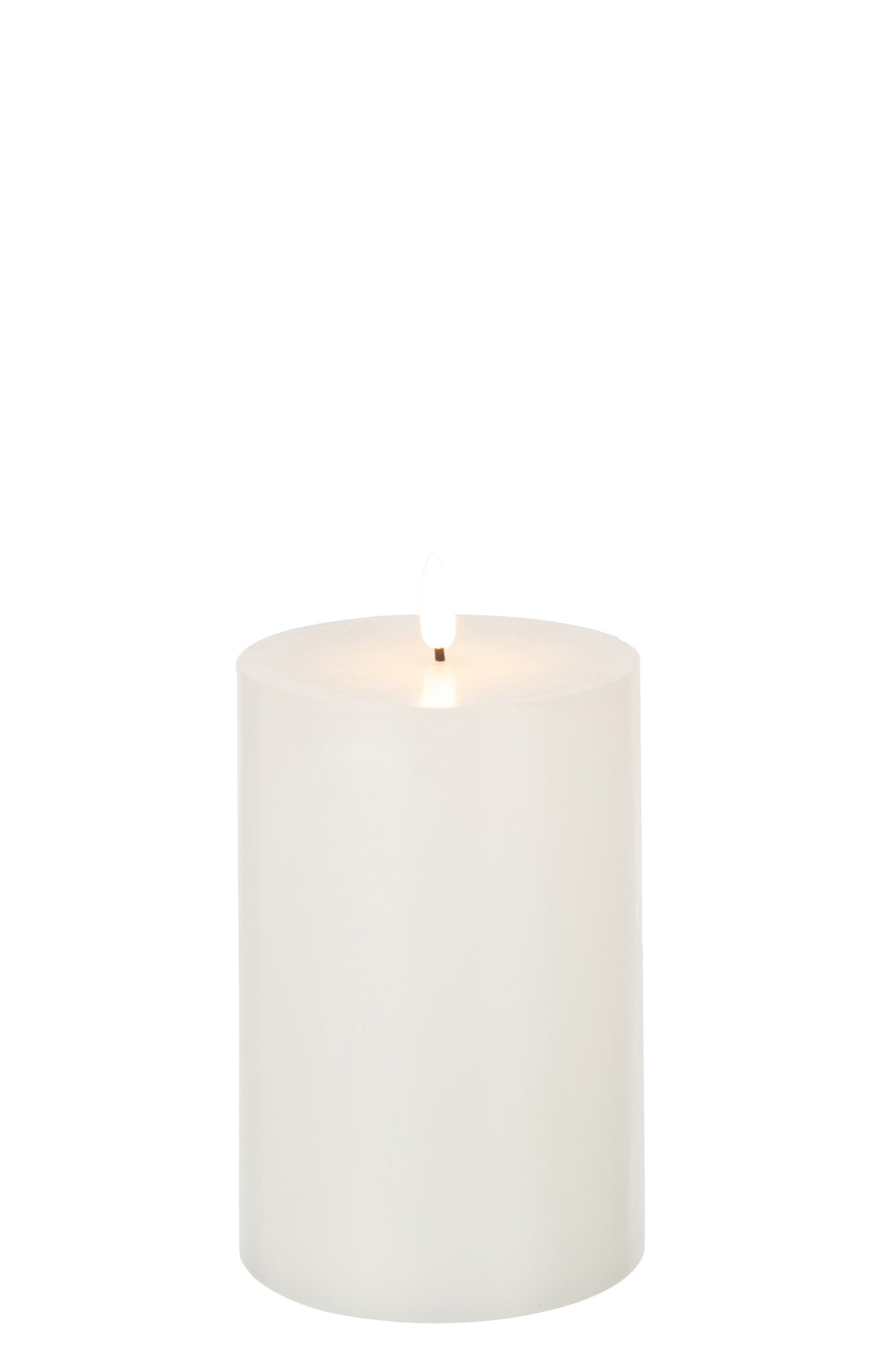 Kaars Led Wit Medium
