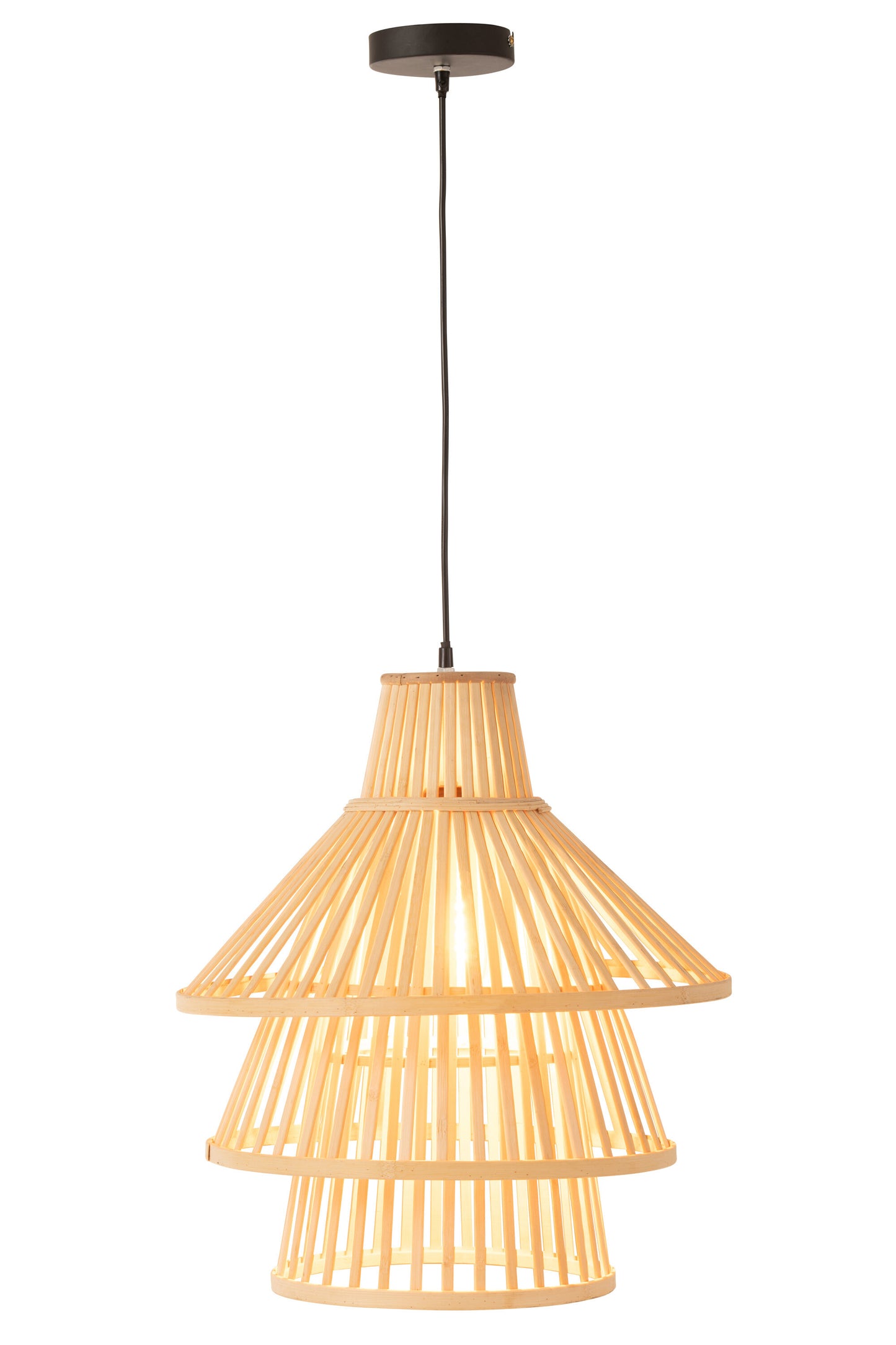 Hanglamp Lagen Bamboo Naturel Large