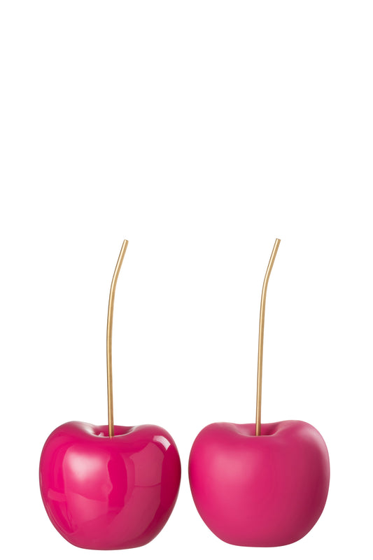 Kers Resine Mat Roze Small