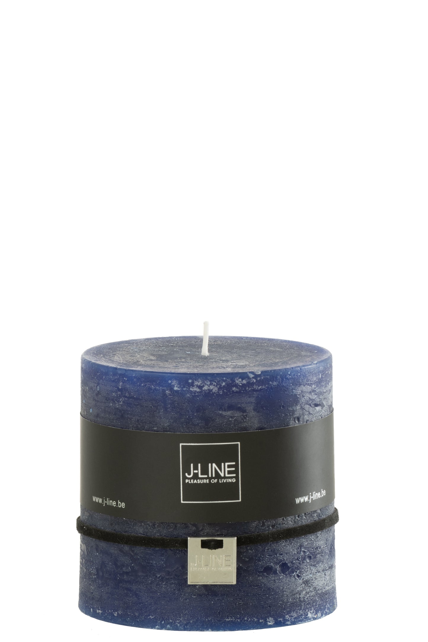 Cilinder Kaars Donkerblauw 80h