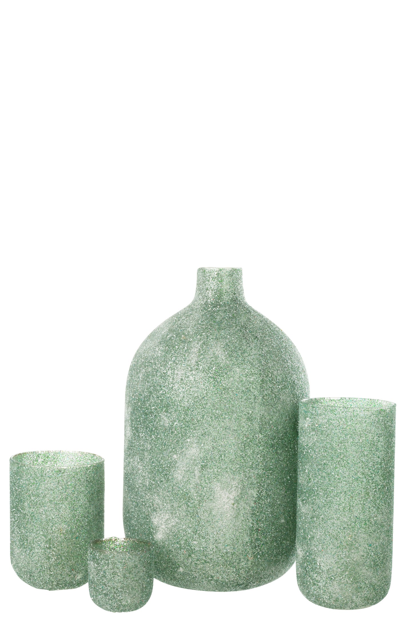 Kaarshouder Fore Glas Groen Medium
