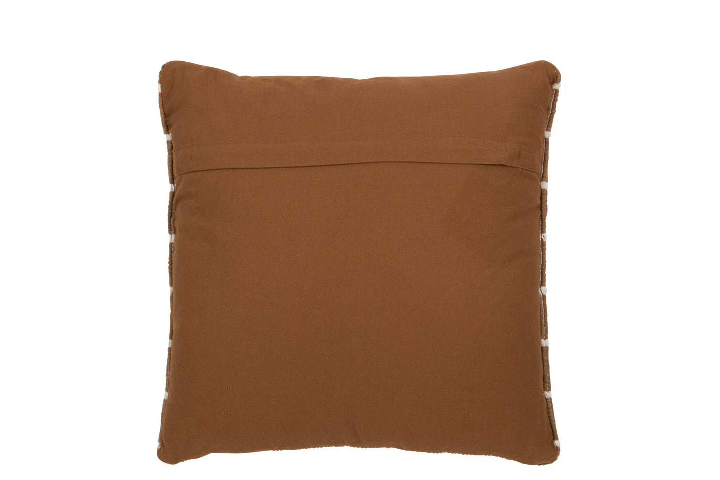 Kussen Lijnen Outdoor Polyester Bruin/Wit