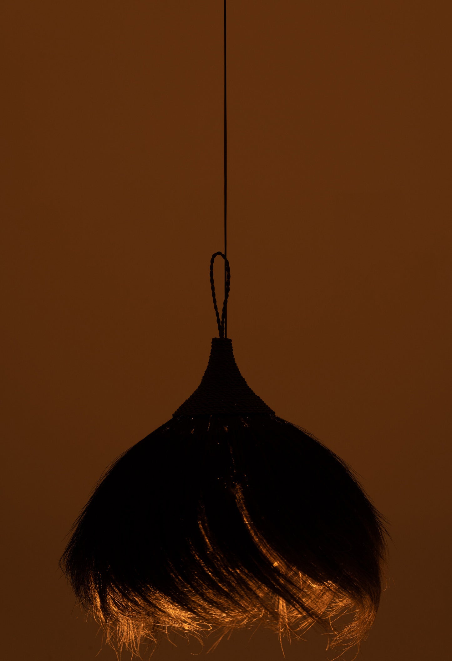 Hanglamp Bal Grass Zwart