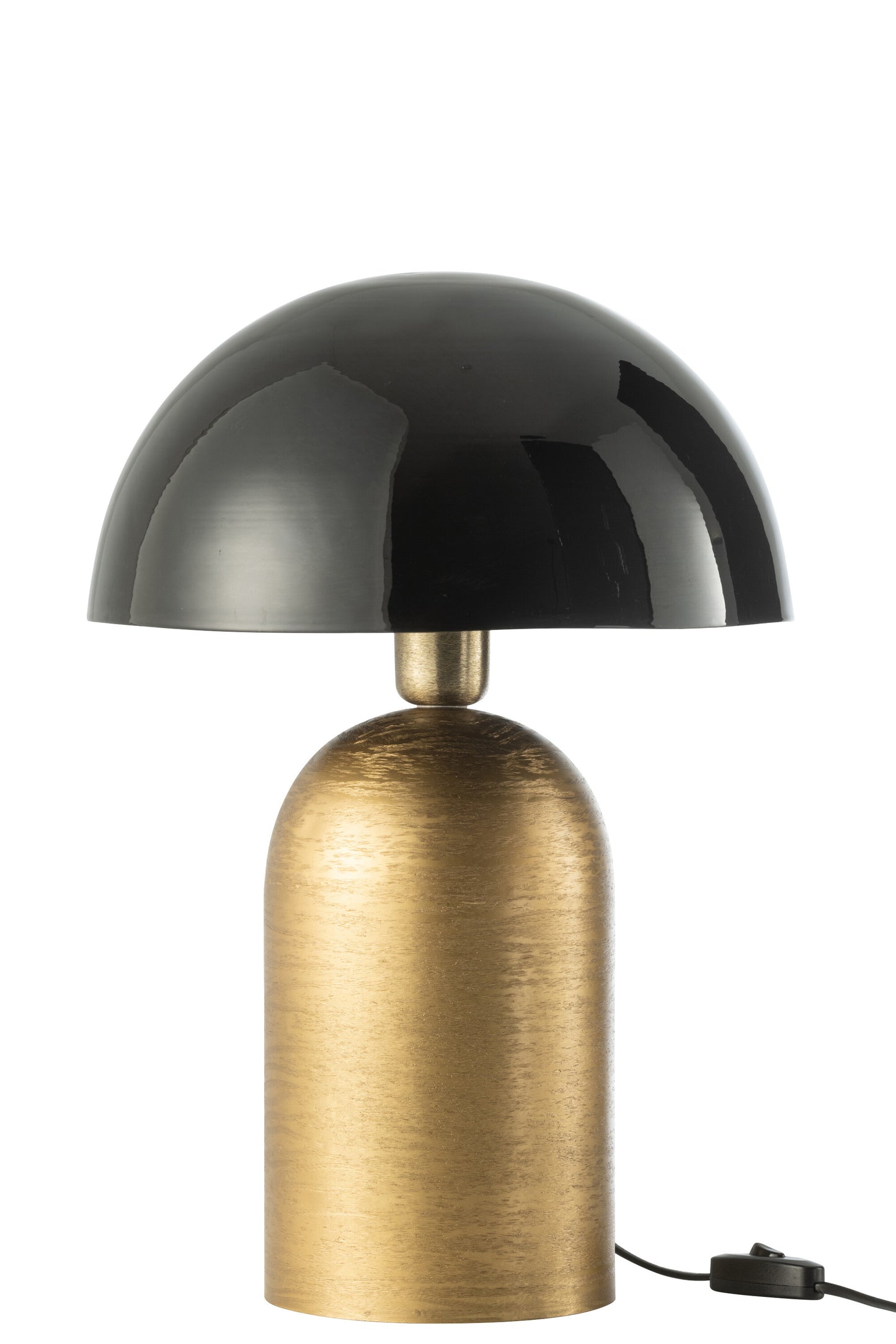 Lamp Mush Metaal Goud/Zwart