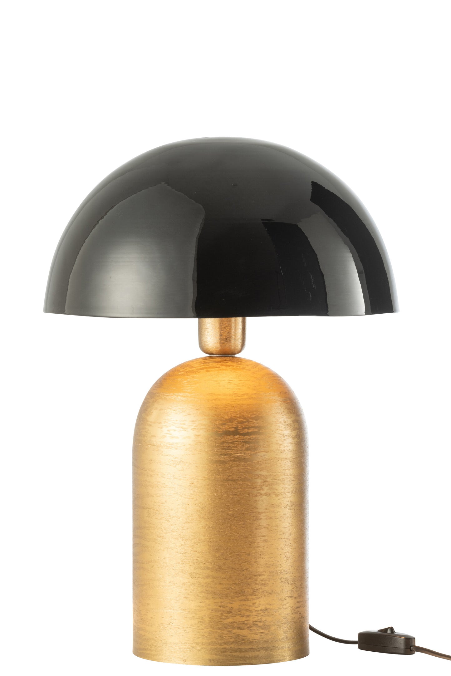 Lamp Mush Metaal Goud/Zwart