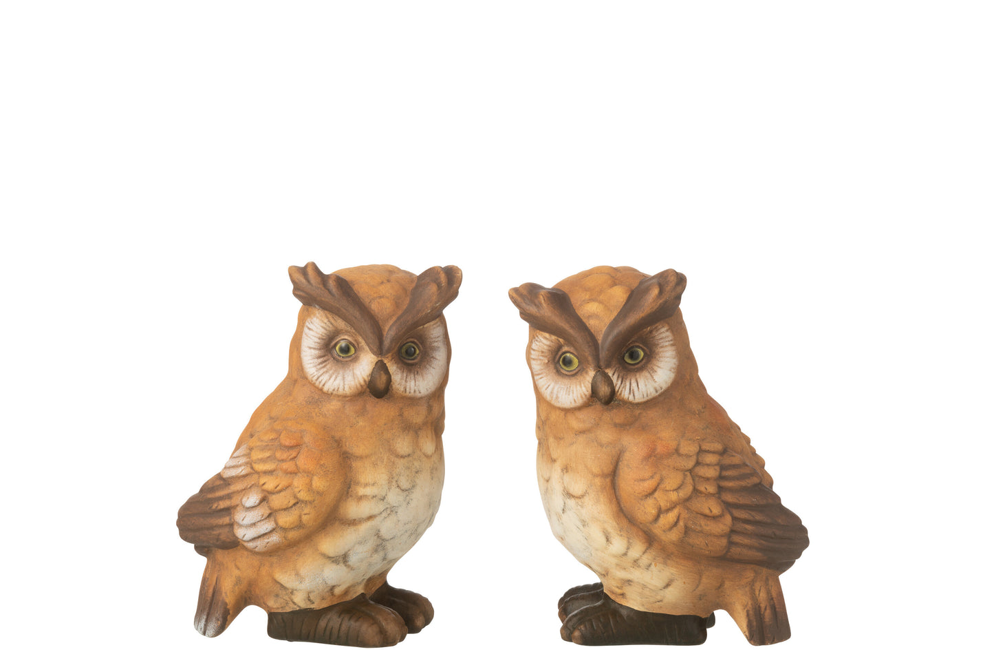 Uil Porselein Bruin Large Assortiment Van 2