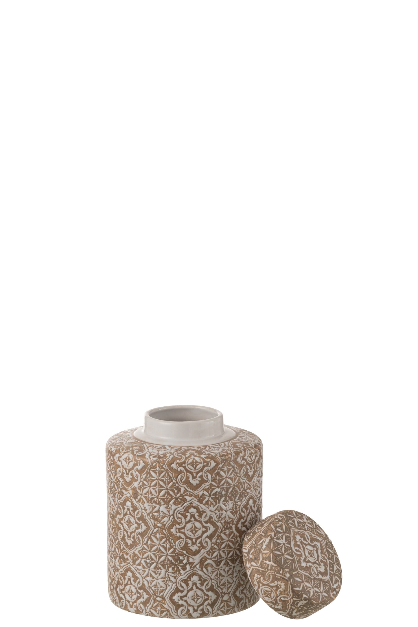 Kan Decoratief Wabi Porselein Beige/Wit Small