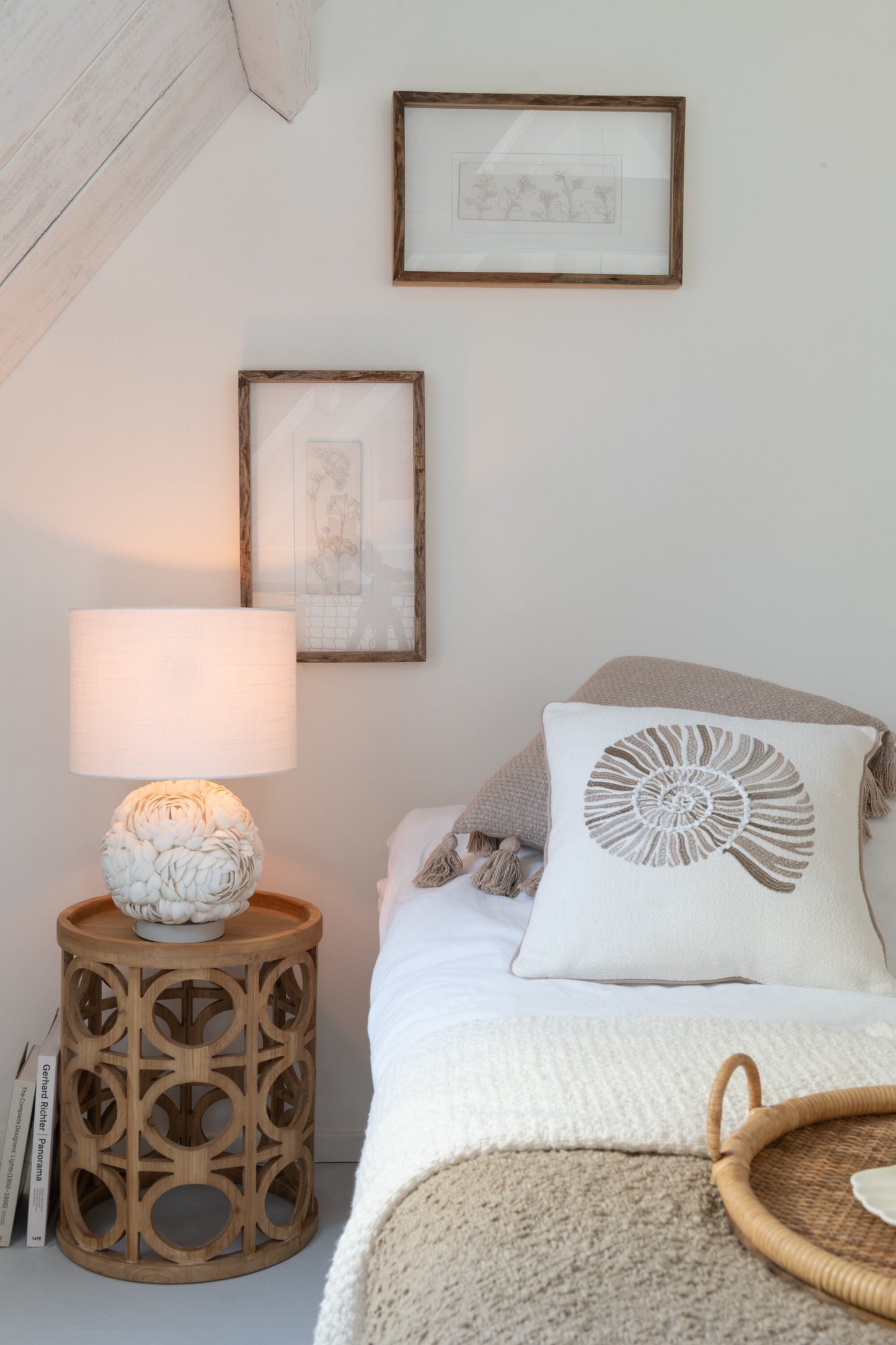 Lamp Schelp Wit Small