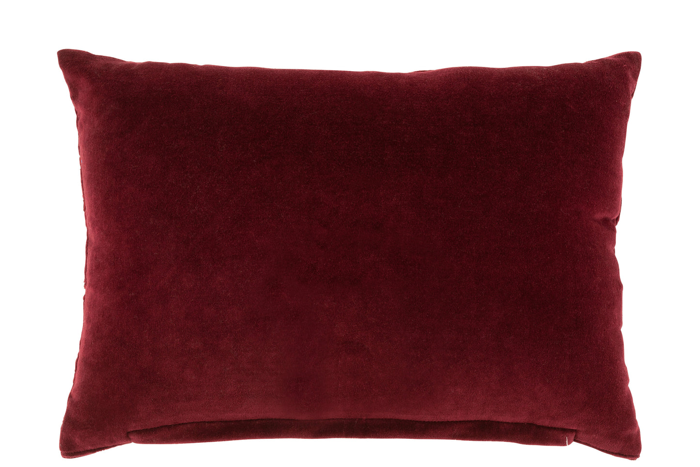 Kussen Spiegel Rechthoek Katoen Rood/Zilver