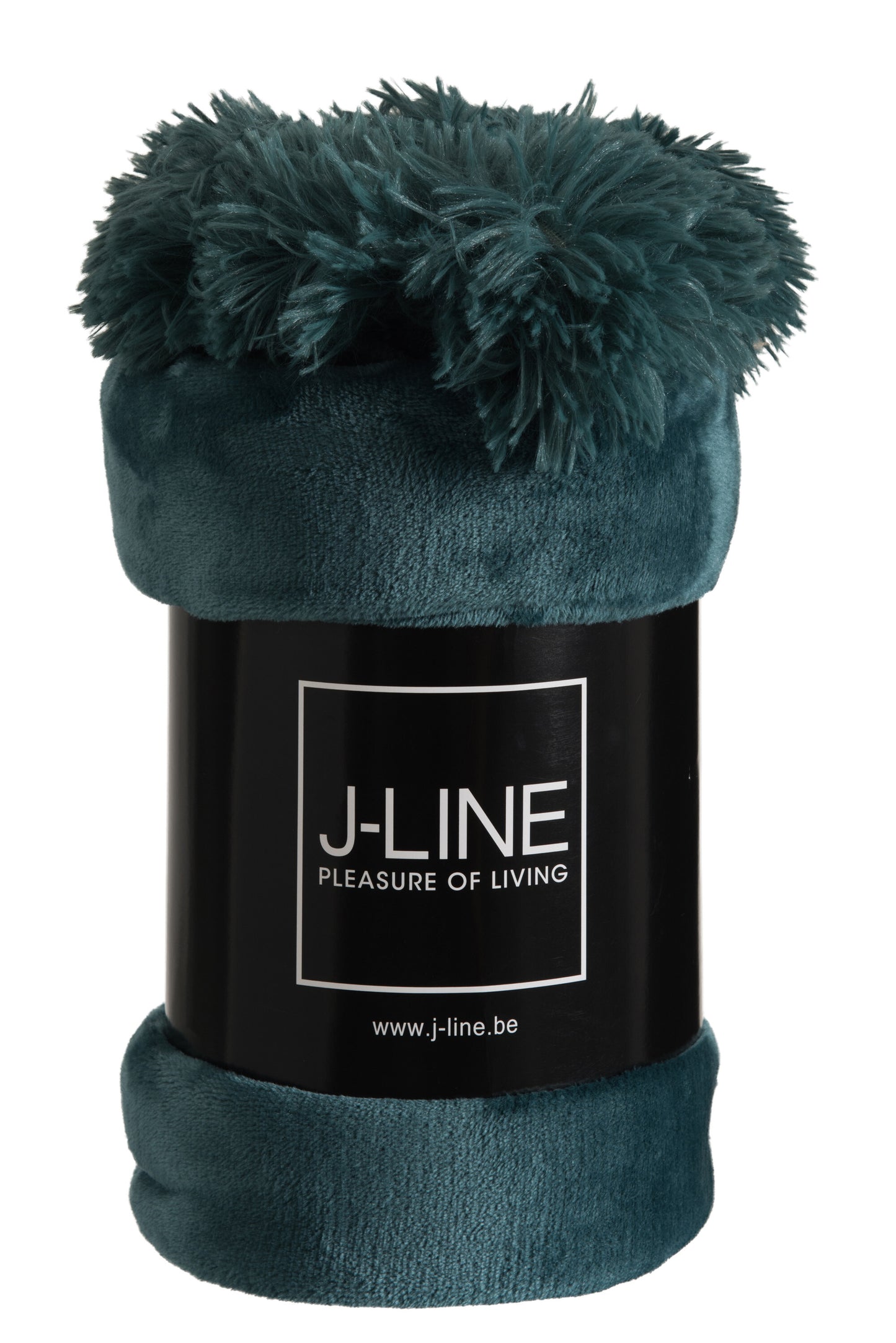 Plaid Pompom Petrol