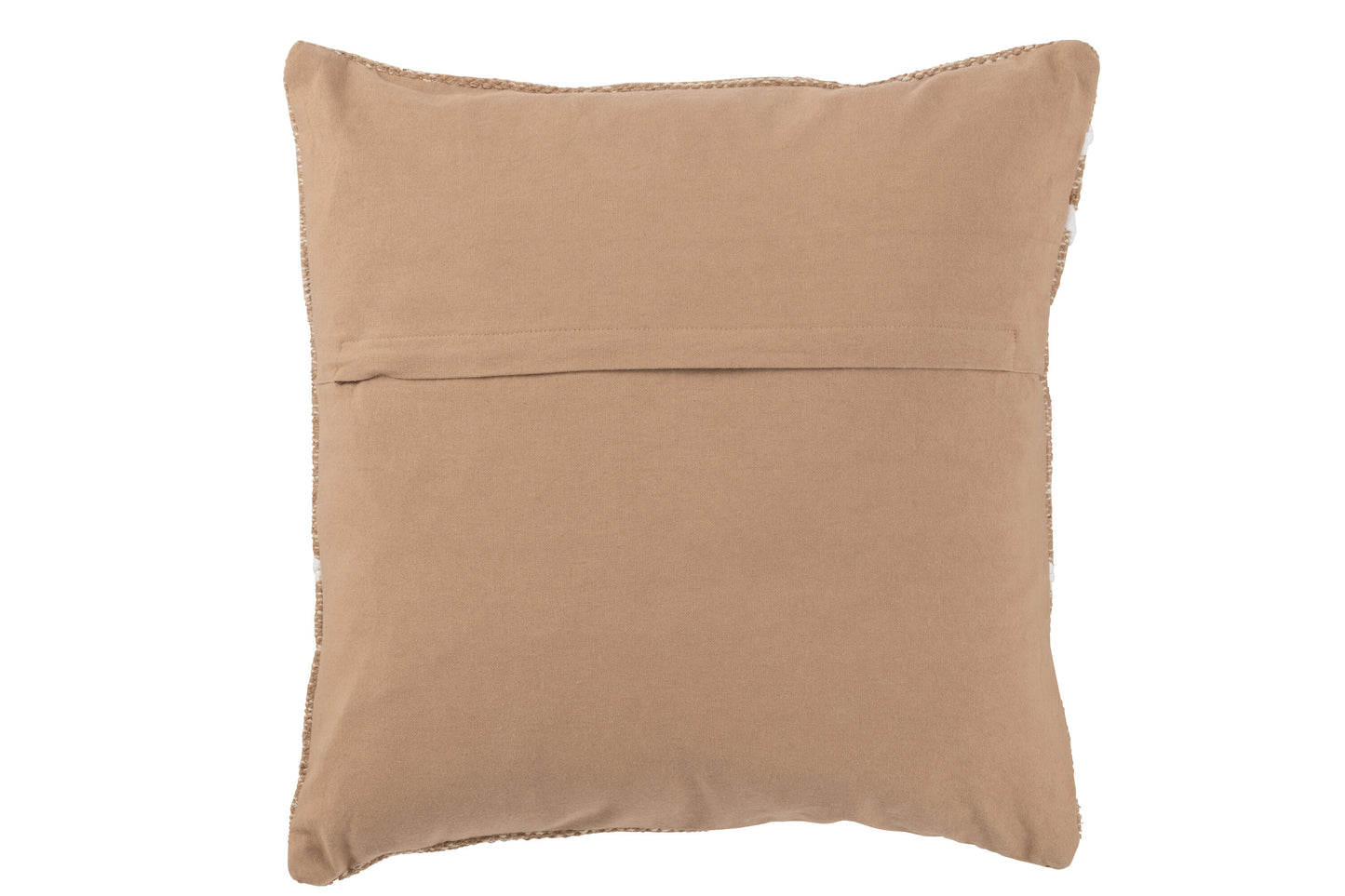 Kussen Etnisch Katoen Beige/Wit