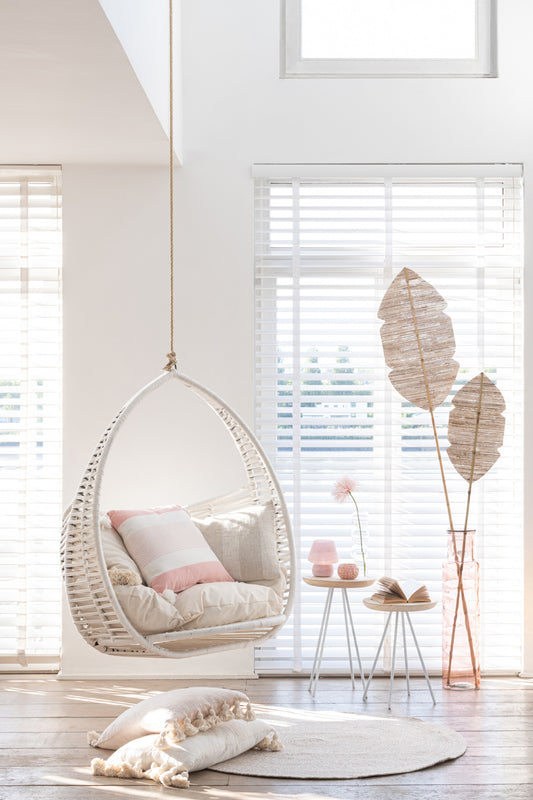 Tapijt Miami Outdoor Naturel/Wit Medium