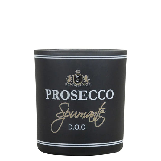 Windlicht wijn prosecco zwart smal